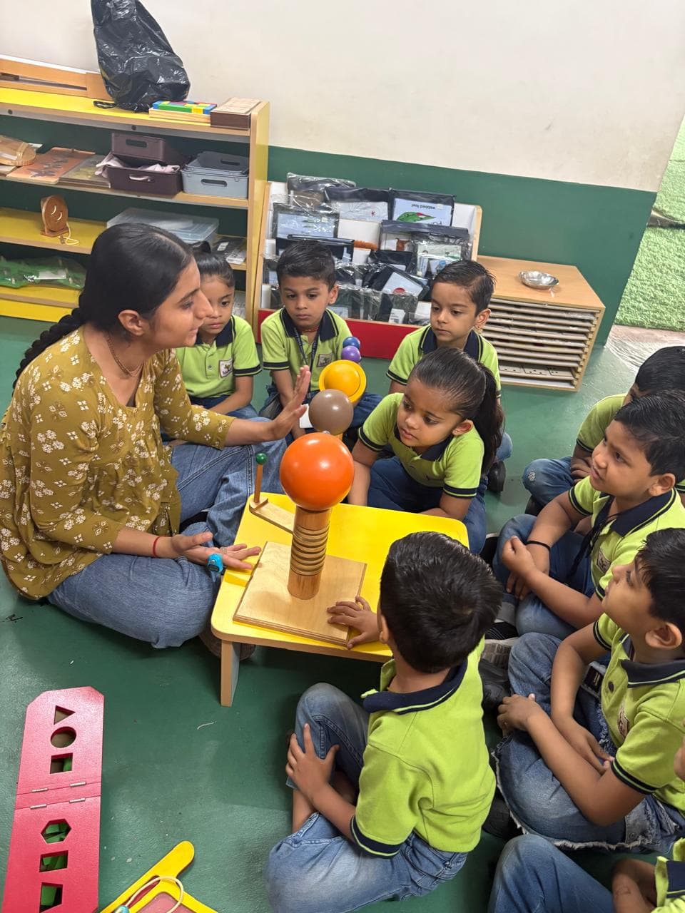 UKG class at Happy Tots